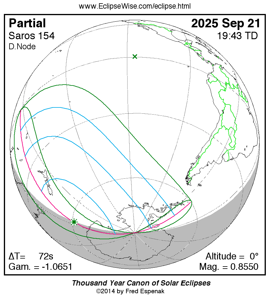 Sonnenfinsternisse 2025 2026 - www.Astronomie.de